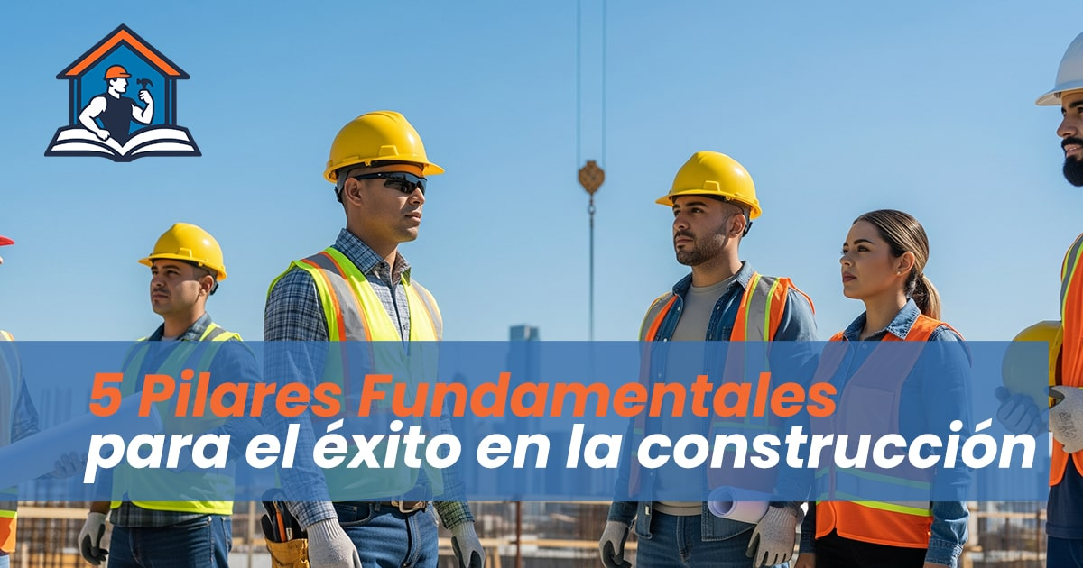5 pilares fundamentales para el éxito en la construcción