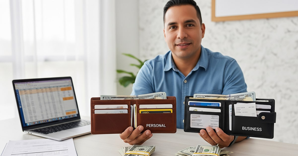 separar las finanzas personales y las del negocio