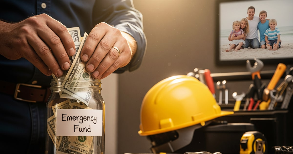 tener un fondo de emergencias como contratista